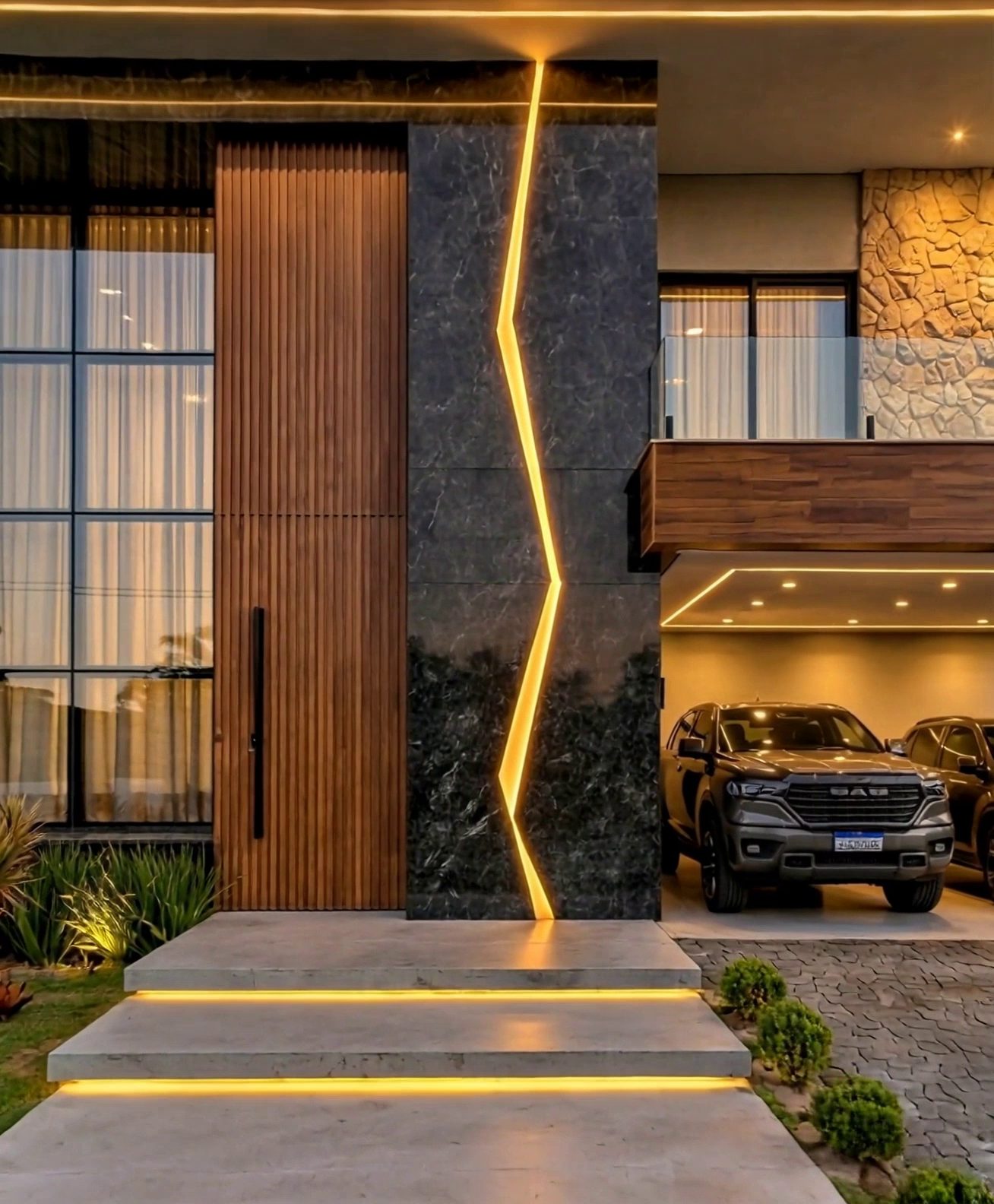 Casa de esquina com 4 suítes, piscina com borda infinita e garagem para 6 carros no Gran Royalle — foto 4