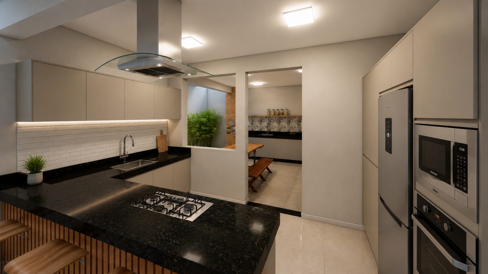 Casa nova com 3 quartos, suíte e área gourmet com churrasqueira no Jardim Vitória — foto 6