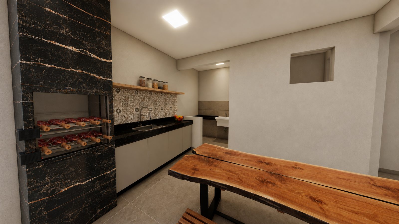 Casa nova com 3 quartos, suíte e área gourmet com churrasqueira no Jardim Vitória — foto 9