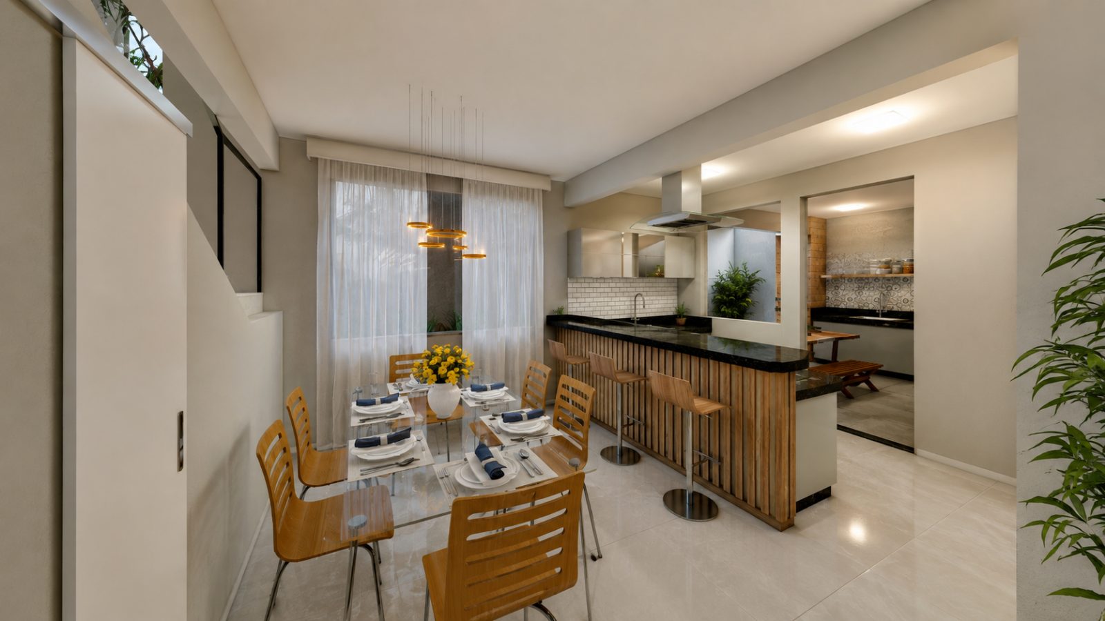 Casa nova com 3 quartos, suíte e área gourmet com churrasqueira no Jardim Vitória — foto 5